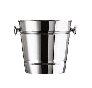 Broggi Iseo sparkling wine bucket with pommels diam. 21 cm. polished steel #variant# | Acquista i prodotti di BROGGI ora su ShopDecor