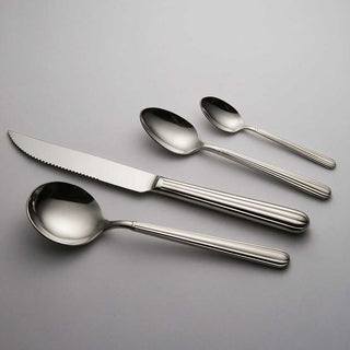 Broggi Metropolitan set 24 cutlery polished steel #variant# | Acquista i prodotti di BROGGI ora su ShopDecor