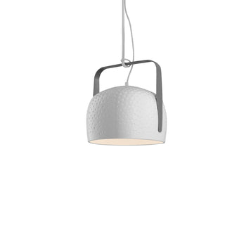 Karman Bag suspension lamp diam. 32 cm. ceramic with texture Buy on Shopdecor KARMAN collections