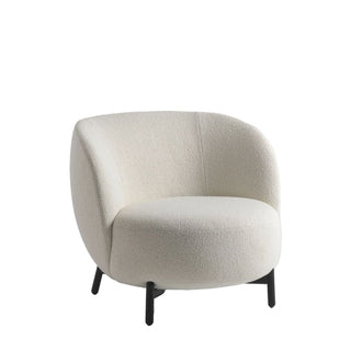 Kartell Lunam armchair in Orsetto fabric with black structure Buy on Shopdecor KARTELL collections