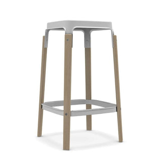 Magis Steelwood Stool h. 68 cm. Buy on Shopdecor MAGIS collections