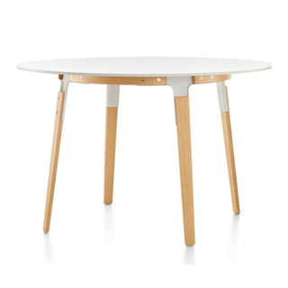 Magis Steelwood Table diam. 120 cm. Buy on Shopdecor MAGIS collections