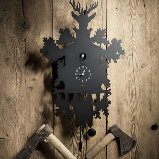 Domeniconi Cucù cuckoo clock black #variant# | Acquista i prodotti di DOMENICONI ora su ShopDecor