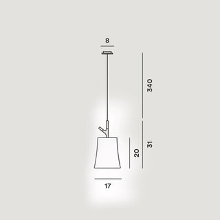 Foscarini Birdie Piccola suspension lamp Buy on Shopdecor FOSCARINI collections