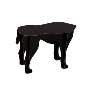 Ibride Mobilier de Compagnie Sultan stool/coffee table Ibride Glossy black - Buy now on ShopDecor - Discover the best products by IBRIDE design