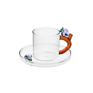 Ichendorf Fruits & Flowers coffee cup with saucer blackberry Buy on Shopdecor ICHENDORF collections