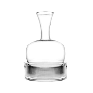 Italesse Alavin Decanter cc. 1700 with base in clear glass Buy on Shopdecor ITALESSE collections