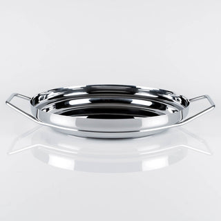 KnIndustrie Back Up Pan/Tray diam. 34 cm. - steel Buy on Shopdecor KNINDUSTRIE collections