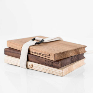 KnIndustrie KN Book set of fine wooden chopping boards Buy on Shopdecor KNINDUSTRIE collections