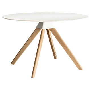 Magis Cuckoo The Wild Bunch white fixed table diam. 120 cm. Buy on Shopdecor MAGIS collections