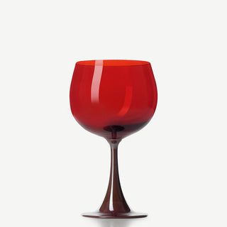 Nason Moretti Burlesque bourgogne red wine chalice blueberry and red Buy on Shopdecor NASON MORETTI collections