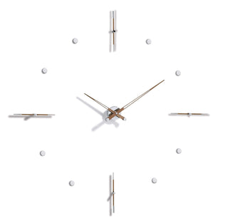 Nomon Mixto diam.125 cm. wall clock Steel - Buy now on ShopDecor - Discover the best products by NOMON design