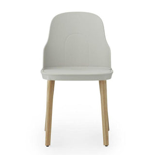 Normann Copenhagen Allez polypropylene chair with oak legs - Buy now on ShopDecor - Discover the best products by NORMANN COPENHAGEN design