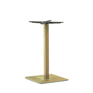 Pedrali Inox 4402 table base antique brass H.73 cm. Buy on Shopdecor PEDRALI collections