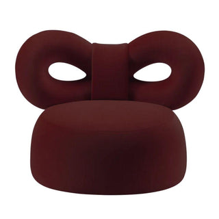 Qeeboo Ribbon armchair Qeeboo Bordeaux - Buy now on ShopDecor - Discover the best products by QEEBOO design