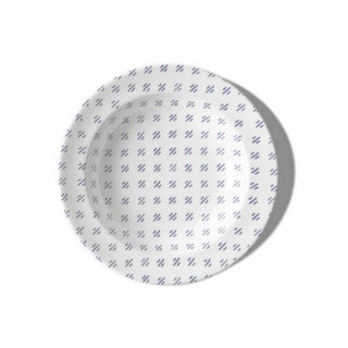 Schönhuber Franchi Shabbychic Soup Plate white - strokes blue Buy on Shopdecor SCHÖNHUBER FRANCHI collections