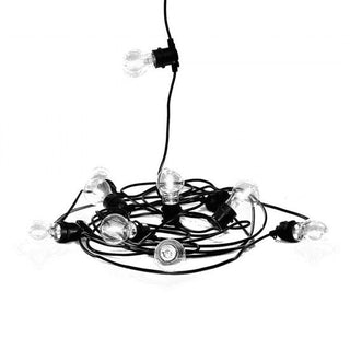 Seletti Bella Vista set 10 LED lamps Outdoor black Buy on Shopdecor SELETTI collections