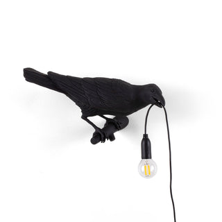 Seletti Bird Lamp Looking Right wall lamp Black Buy on Shopdecor SELETTI collections