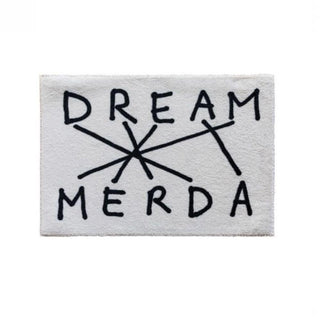 Seletti Connection Rugs Dream Merda rug 100x70 cm. White - Buy now on ShopDecor - Discover the best products by SELETTI design