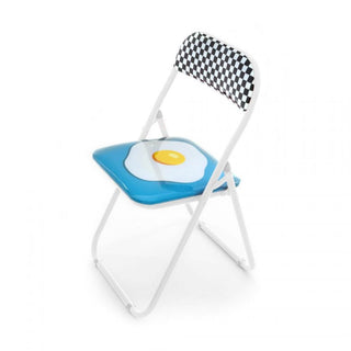Seletti Blow Egg folding chair with egg decor Buy on Shopdecor SELETTI collections