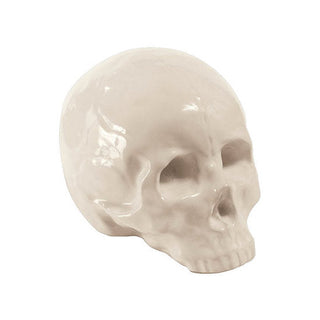 Seletti Memorabilia My Skull with porcelain decoration White Buy on Shopdecor SELETTI collections