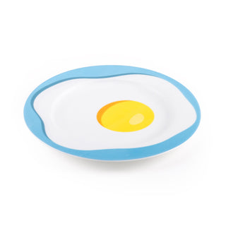 Seletti Blow Egg dinner plate diam. 27 cm. with egg decor Buy on Shopdecor SELETTI collections