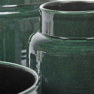 Serax Glazed Shades flower pot dark green Buy on Shopdecor SERAX collections