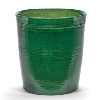 Serax Glazed Shades flower pot green h. 32 cm. Buy on Shopdecor SERAX collections