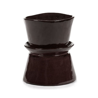 Serax La Mère vase/serving bowl h. 22 cm. Serax La Mère Ebony Buy on Shopdecor SERAX collections