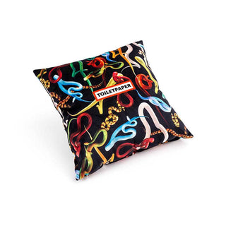 Seletti Toiletpaper Pillow Snakes Buy on Shopdecor TOILETPAPER HOME collections