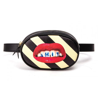 Seletti Toiletpaper Waist Bag Shit Striped Buy on Shopdecor TOILETPAPER HOME collections