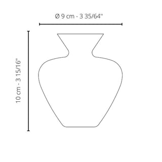 Venini Gemme 100.30 vase balloton h. 10 cm. - Buy now on ShopDecor - Discover the best products by VENINI design