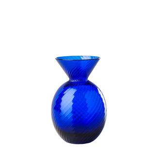 Venini Gemme 100.34 vase rigadin h. 12 cm. Venini Gemme Sapphire - Buy now on ShopDecor - Discover the best products by VENINI design