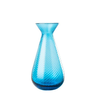 Venini Gemme 100.35 vase rigadin h. 15.5 cm. Venini Gemme Aquamarine - Buy now on ShopDecor - Discover the best products by VENINI design