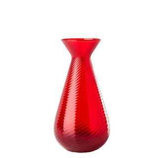 Venini Gemme 100.35 vase rigadin h. 15.5 cm. Venini Gemme Red - Buy now on ShopDecor - Discover the best products by VENINI design