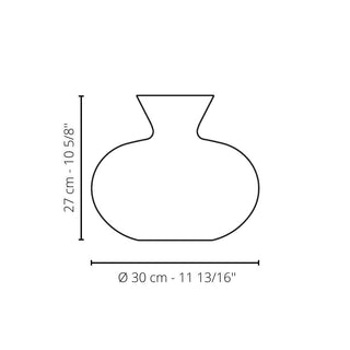 Venini Idria 706.41 opaline vase h. 27 cm. Buy on Shopdecor VENINI collections