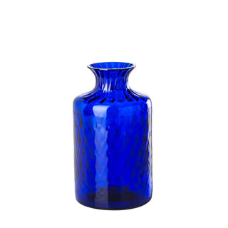 Venini Monofiori Carnevale 110.06 vase h. 16 cm. Venini Carnevale Sapphire - Buy now on ShopDecor - Discover the best products by VENINI design