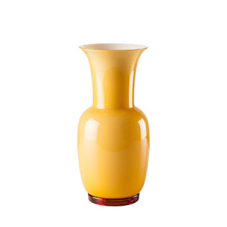 Venini Opalino 706.38 opaline vase with milk-white inside h. 30 cm. Venini Opalino Amber Inside Milk-White - Buy now on ShopDecor - Discover the best products by VENINI design