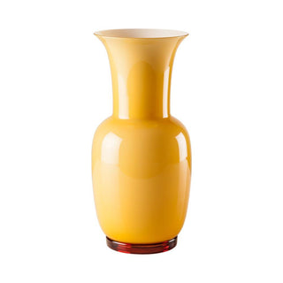 Venini Opalino 706.22 opaline vase with milk-white inside h. 36 cm. Venini Opalino Amber Inside Milk-White - Buy now on ShopDecor - Discover the best products by VENINI design