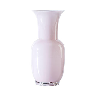 Venini Opalino 706.22 one-color vase h. 36 cm. Venini Opalino Cipria Pink Inside Cipria Pink - Buy now on ShopDecor - Discover the best products by VENINI design