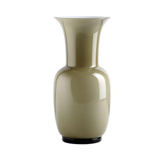 Venini Opalino 706.22 opaline vase with milk-white inside h. 36 cm. Venini Opalino Grey Inside Milk-White - Buy now on ShopDecor - Discover the best products by VENINI design