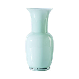 Venini Opalino 706.22 one-color vase h. 36 cm. Venini Opalino Rio Green Inside Rio Green - Buy now on ShopDecor - Discover the best products by VENINI design