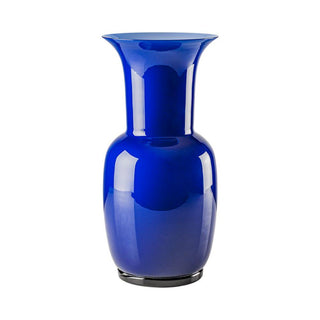 Venini Opalino 706.22 opaline vase with milk-white inside h. 36 cm. Venini Opalino Sapphire Inside Milk-White - Buy now on ShopDecor - Discover the best products by VENINI design
