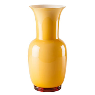 Venini Opalino 706.24 opaline vase with milk-white inside h. 42 cm. Venini Opalino Amber Inside Milk-White - Buy now on ShopDecor - Discover the best products by VENINI design