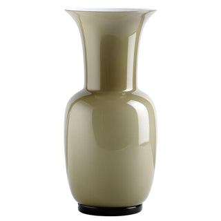 Venini Opalino 706.24 opaline vase with milk-white inside h. 42 cm. Venini Opalino Grey Inside Milk-White - Buy now on ShopDecor - Discover the best products by VENINI design
