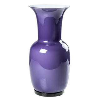 Venini Opalino 706.24 opaline vase with milk-white inside h. 42 cm. Venini Opalino Indigo Inside Milk-White - Buy now on ShopDecor - Discover the best products by VENINI design