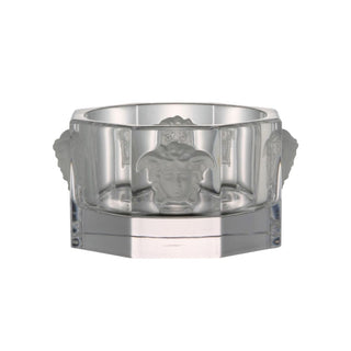 Versace meets Rosenthal Medusa Crystal Lumiere bottle coaster diam. 13 cm Buy on Shopdecor VERSACE HOME collections