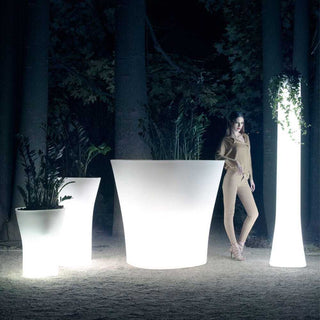 Vondom Bones vase h.100 cm LED bright white by L & R Palomba Buy on Shopdecor VONDOM collections