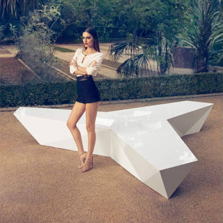 Vondom Faz bench polyethylene by Ramón Esteve Buy on Shopdecor VONDOM collections