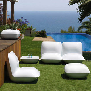 Vondom Pillow beach chair/sunlounger LED bright white/RGBW multicolor Buy on Shopdecor VONDOM collections